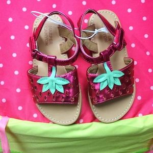 Girls Strawberry Sandals